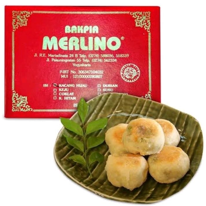 

Bakpia MERLINO Premium Bakpia Free Vakum