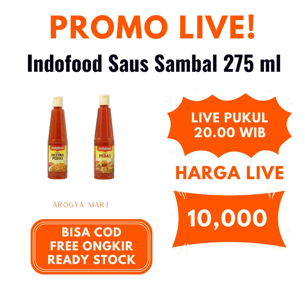 

Indofood Saus Sambal 275 ml