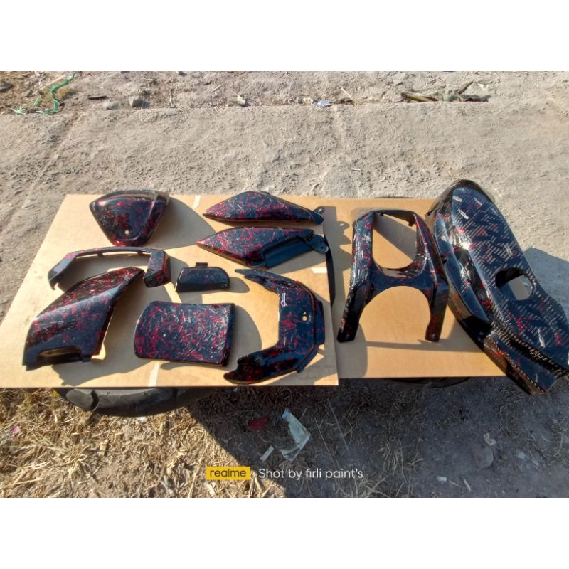 paket kevlar forged merah nmax new