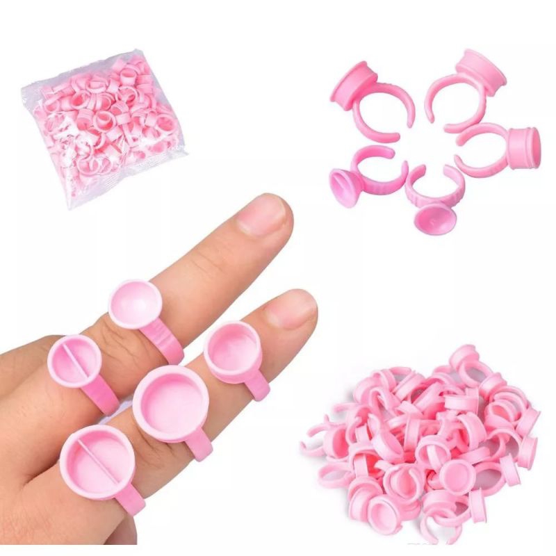 Cincin Lem Eyelash / Tempat Lem Eyelash / cincin eyelash