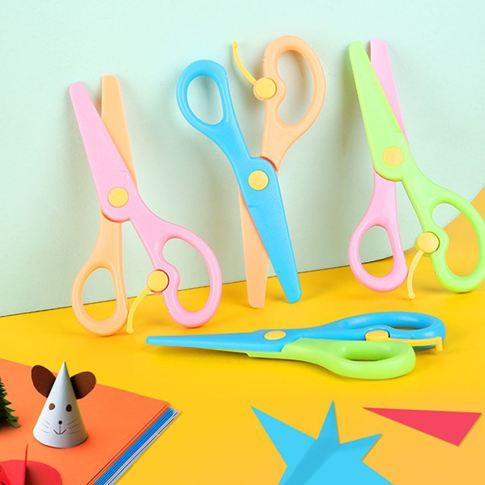 

Rounded Scissors / Gunting Anak Plastik/ Safety Scissors/ Ujung Rounded / Gunting Aman Untuk Anak