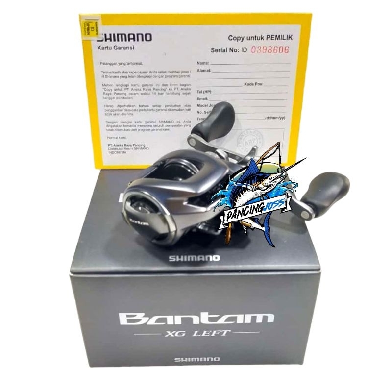 REEL BC SHIMANO BANTAM XG LEFT NEW 2022 JAPAN | REEL BAITCASTING | REEL CASTING | REEL PANCING | GUL