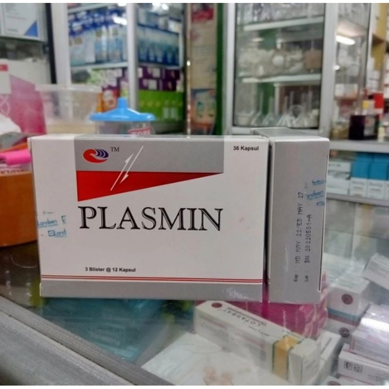 plasmin 1 strip 12 Kapsul