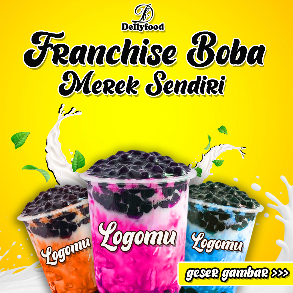 

Franchise Boba Merek Sendiri / Paket Usaha Minuman Kekinian Boba