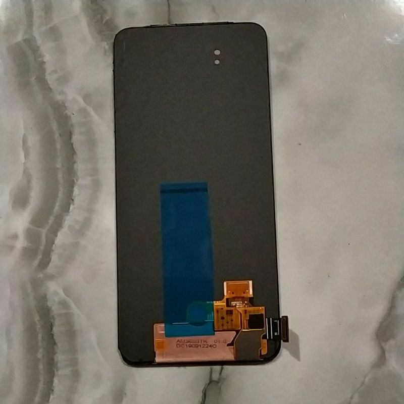 lcd reno 2f / reno 2z / oppo k3 / realme x fingerprint on bawaan hp original