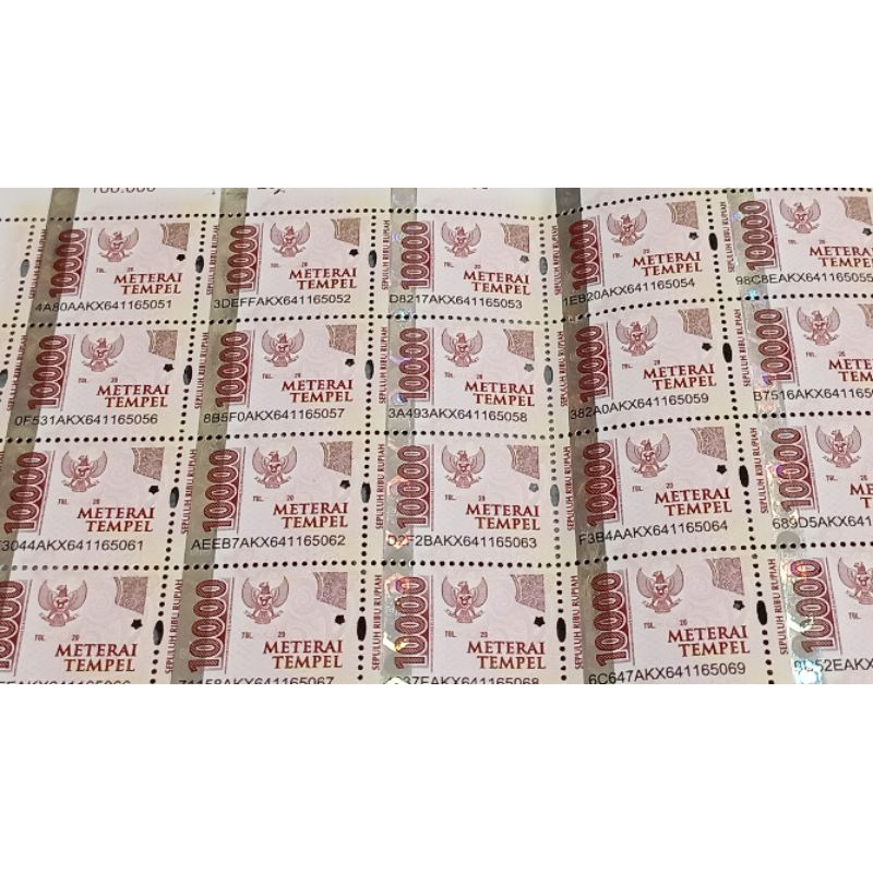 

Meterai Tempel 10000