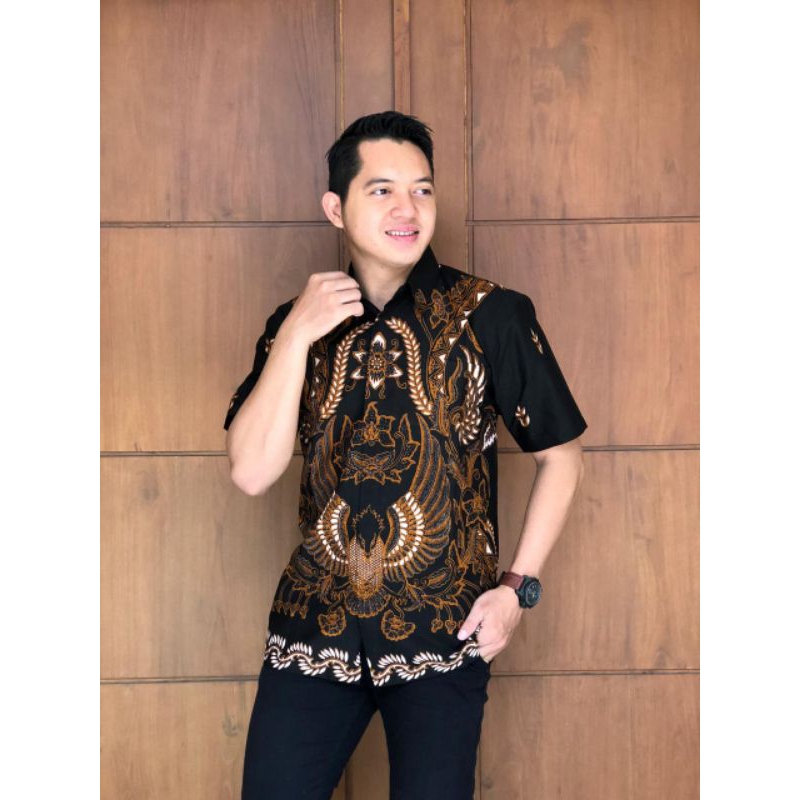 JAYANA - Batik pria lengan pendek