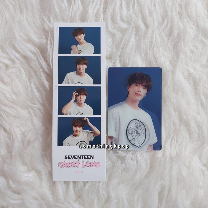 [Ready Stock] Dino 4cuts Photocard Caratland 2023