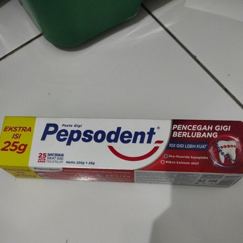 Pepsodent 225gr + 25gr