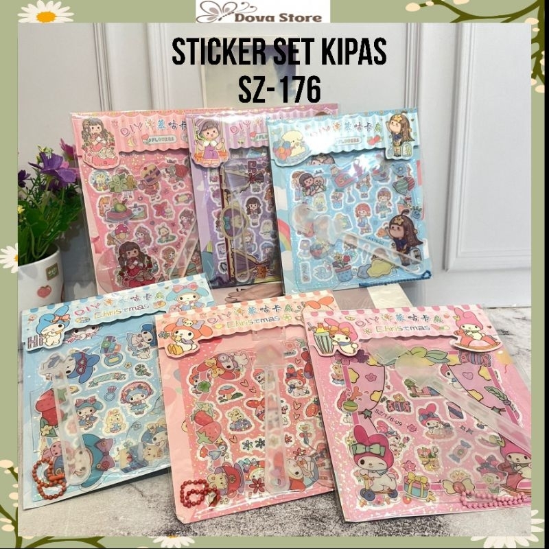 

PAKET STICKER KIPAS STICKER LUCU HIASAN BUKU KODE SZ-176