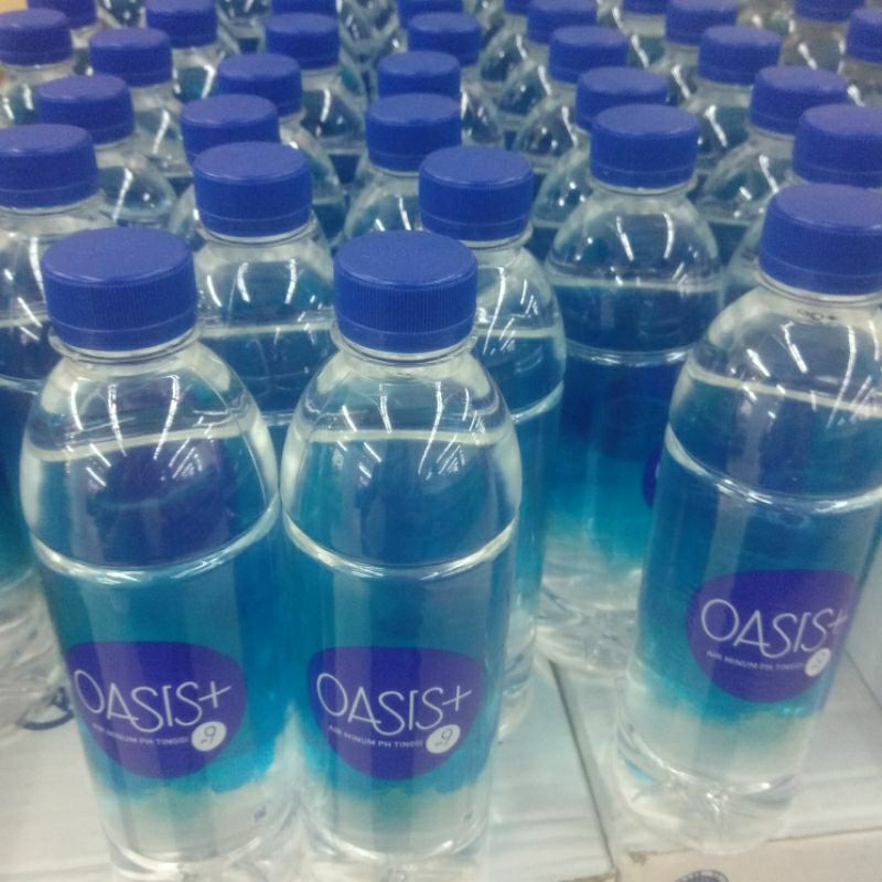 

Oasis+ Air Minum PH Tinggi 9PH 500ml PROMO BELI 2 GRATIS 1