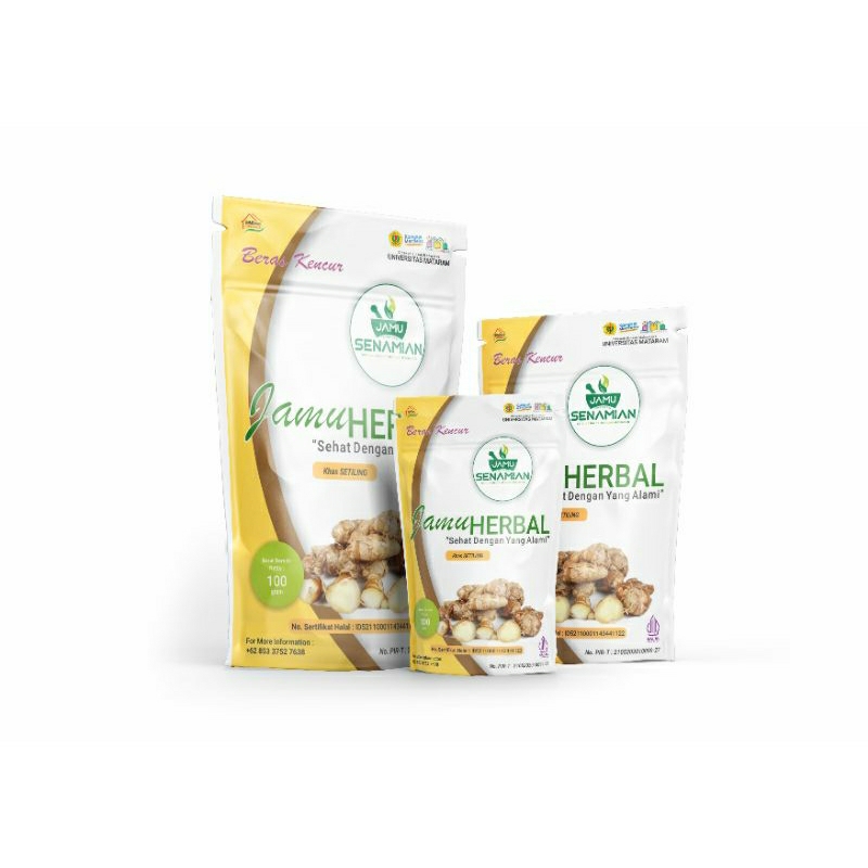 

Jamu Senamian Lombok/Beras Kencur/Minuman Herbal Berkhasiat