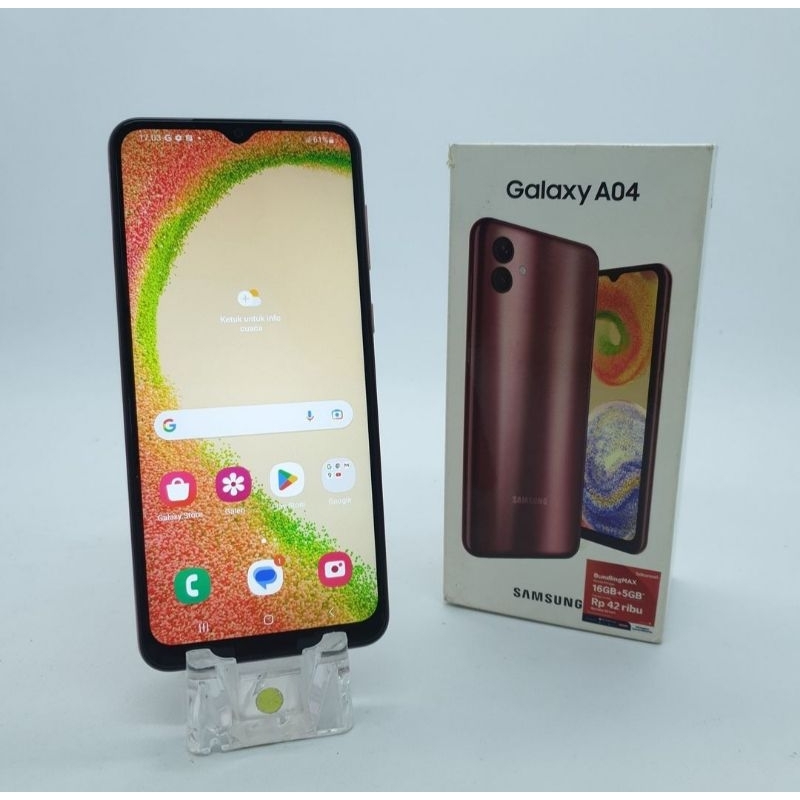 Samsung Galaxy A04 Second Original Resmi Sein No Minus