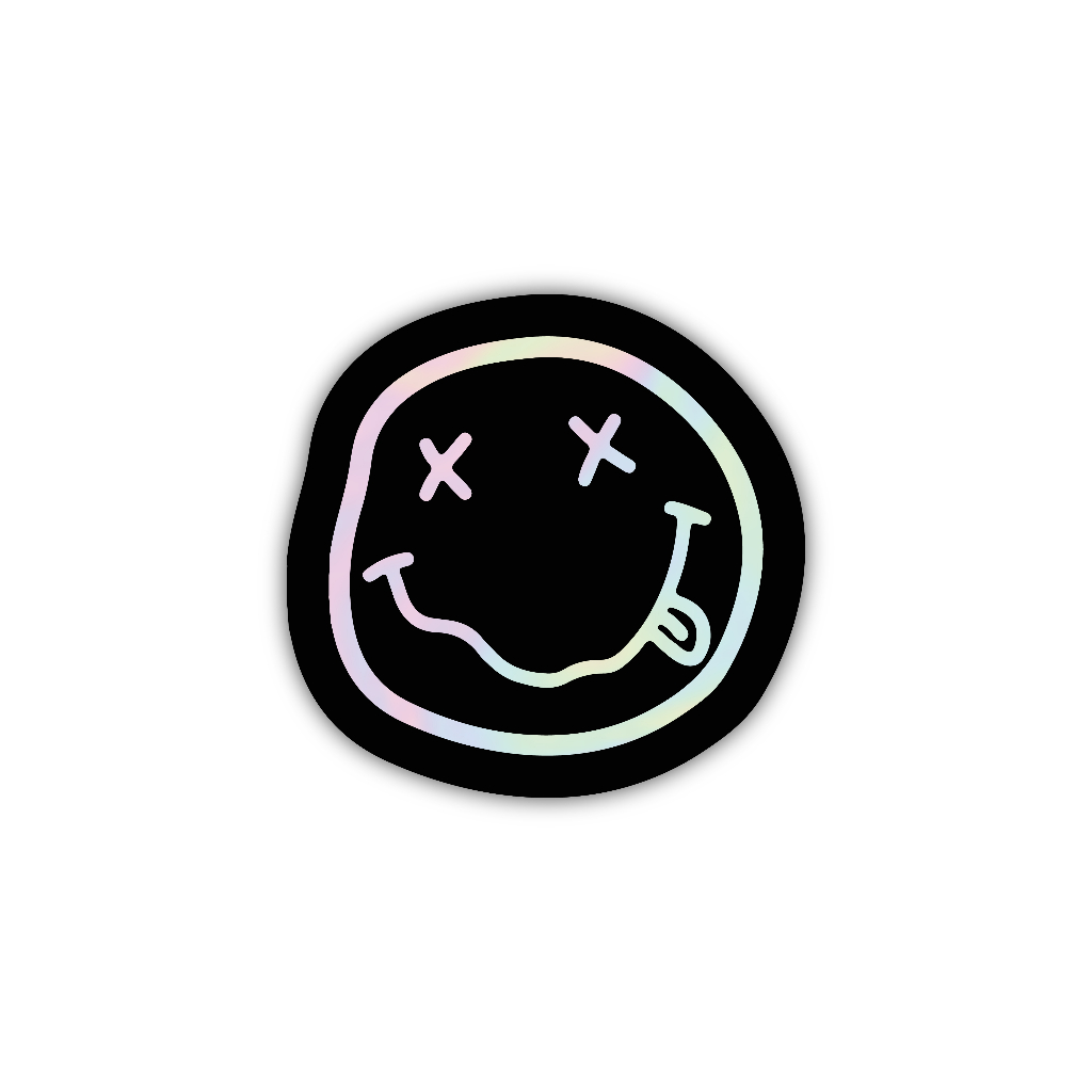 

sticker nirvana, stiker hologram satuan- Z017