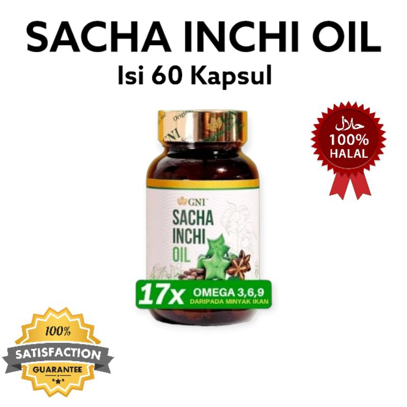GNI Sacha Inchi Oil Paket Beli 2 Gratis 1 Obat Herbal Booster Daya Tahan Tubuh H