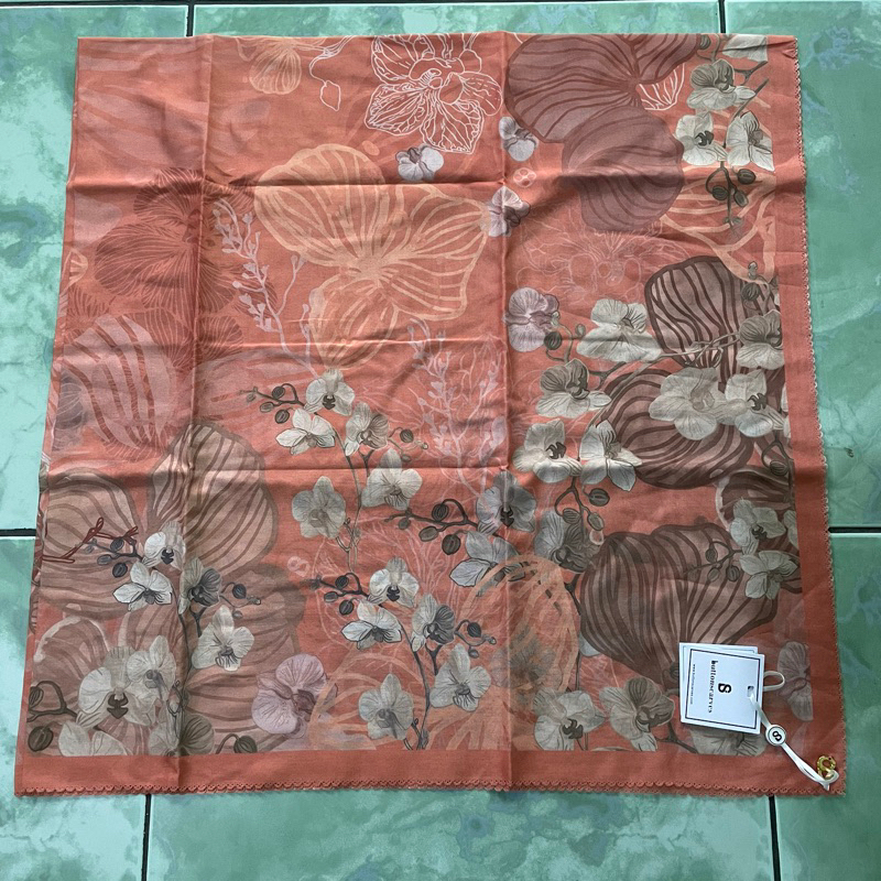 Buttonscarves As Is Orchide Orange
