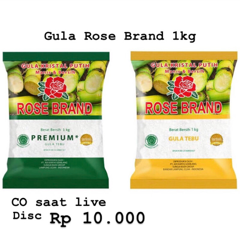 

Gula Rose Brand 1kg