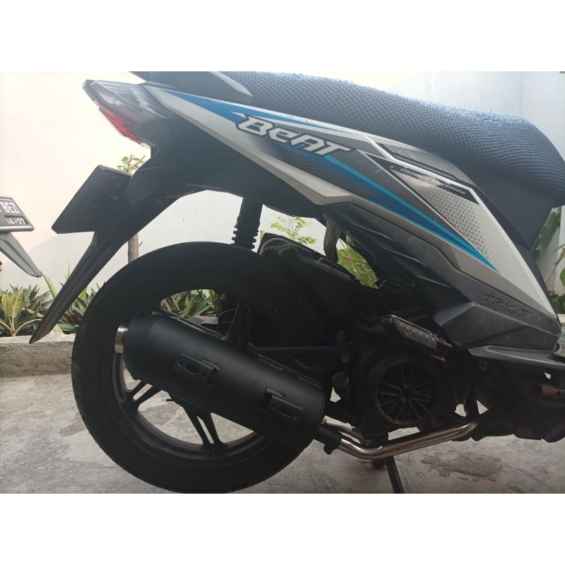 Knalpot Skr racing adem ngebas beat, scoopy, pcx160, vario