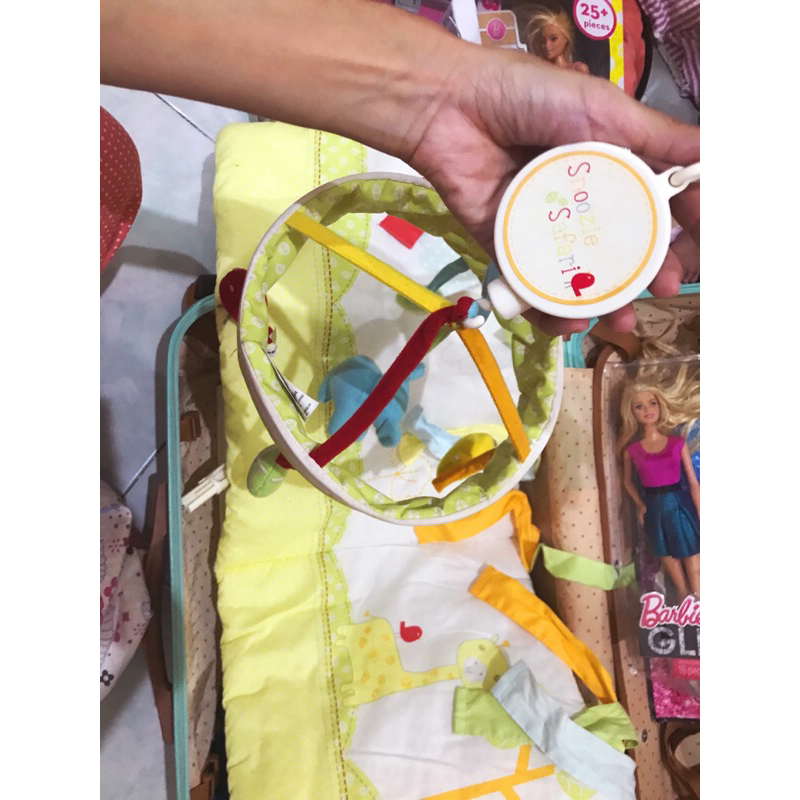 PRELOVED TOY MOBILE + BUMPER BED MOTHERCARE