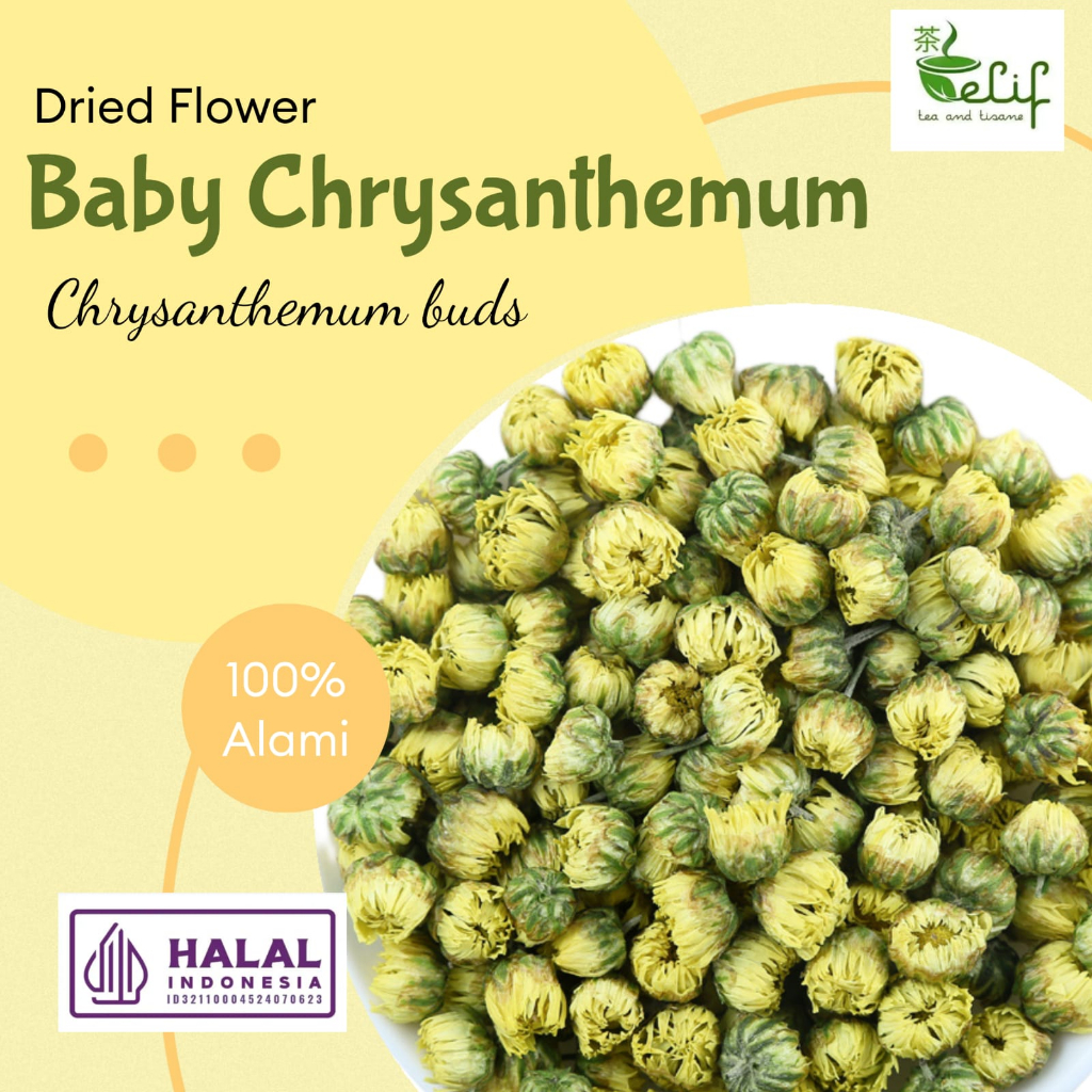 

ELIF TEA Big Size Baby Chrysanthemum Flower Tea Teh Bunga Baby Crysanthemum