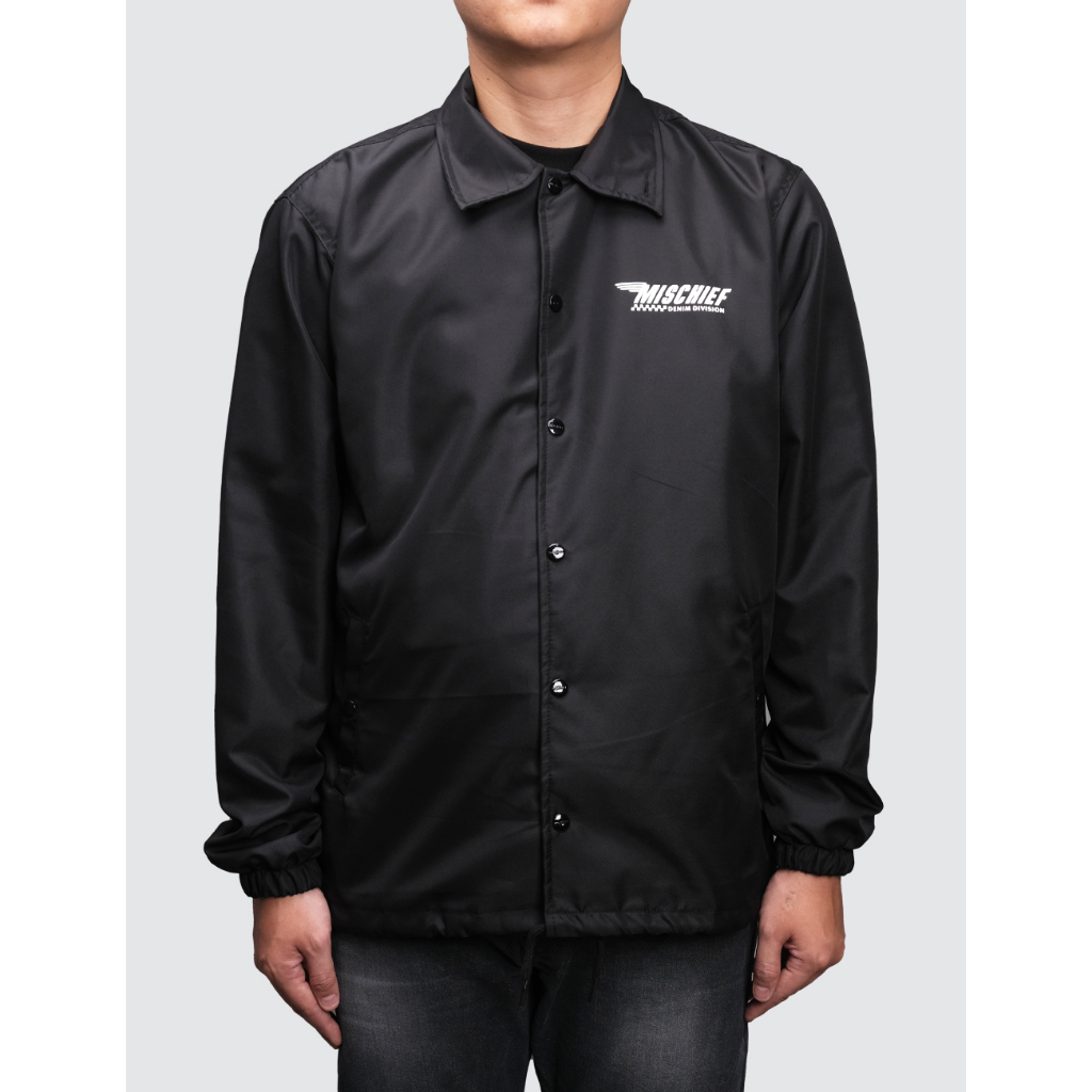 Mischief Denim - Eagle Coach Jacket Black