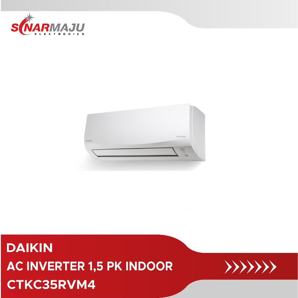 AC Inverter Daikin 1.5 PK Indoor CTKC35RVM4 FREE INSTALASI (Indoor Only Tanpa Outdoor)
