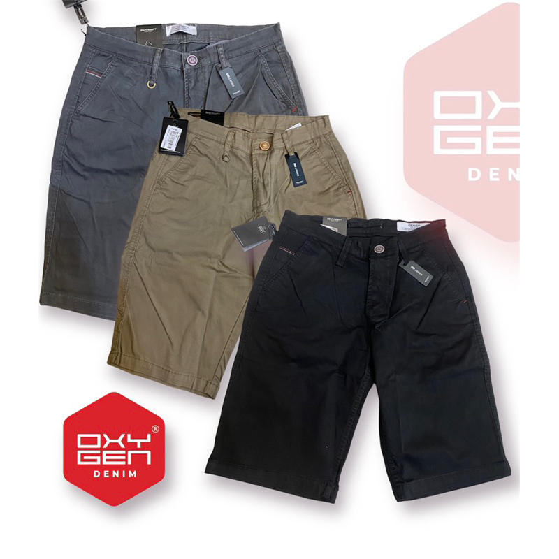 celana pendek oxygen/oxygen chinos pendek.OXYGEN DENIM.