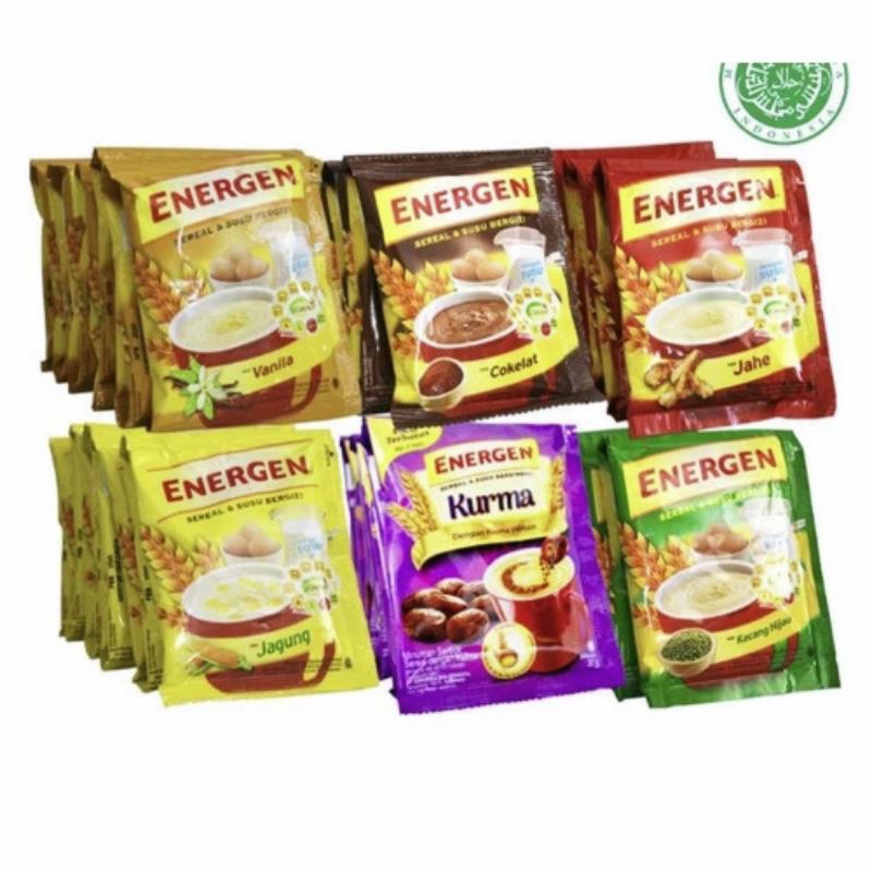 

Energen Sereal Semua rasa - 1 Renceng 10pcs @32gr
