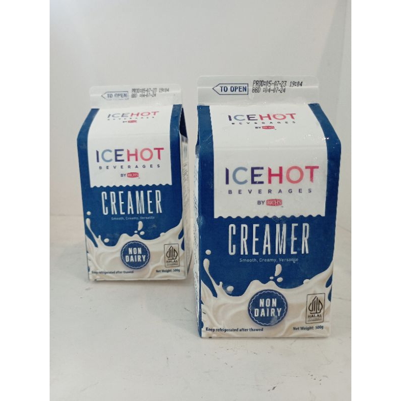 

Ay00! Rich's IceHot creamer