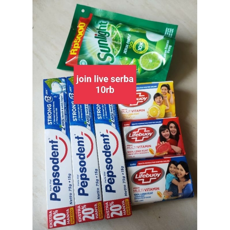 

join live disk 50% sembako serba 10ribuan