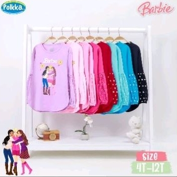 kaos anak polkka long slave barbie