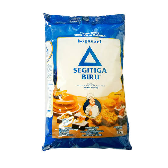 

Tepung terigu segitiga biru 1 Kg