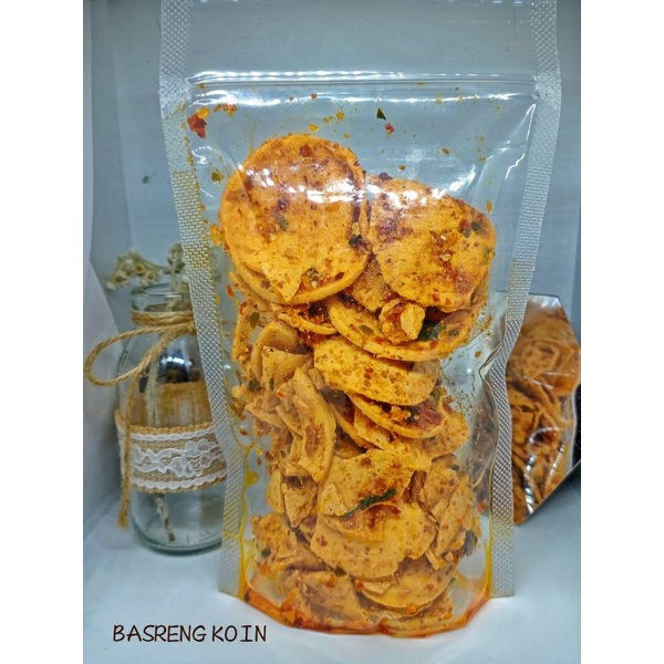 

BASRENG KOIN 100GR GURIH PEDAS BUMBU KACANG
