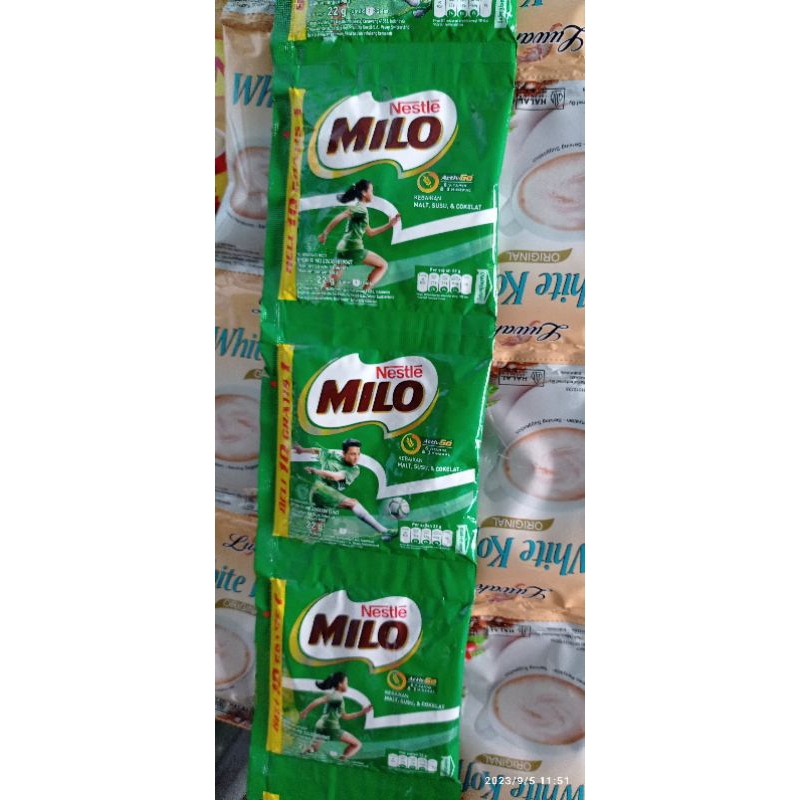 

Milo Renteng isi 10sachet