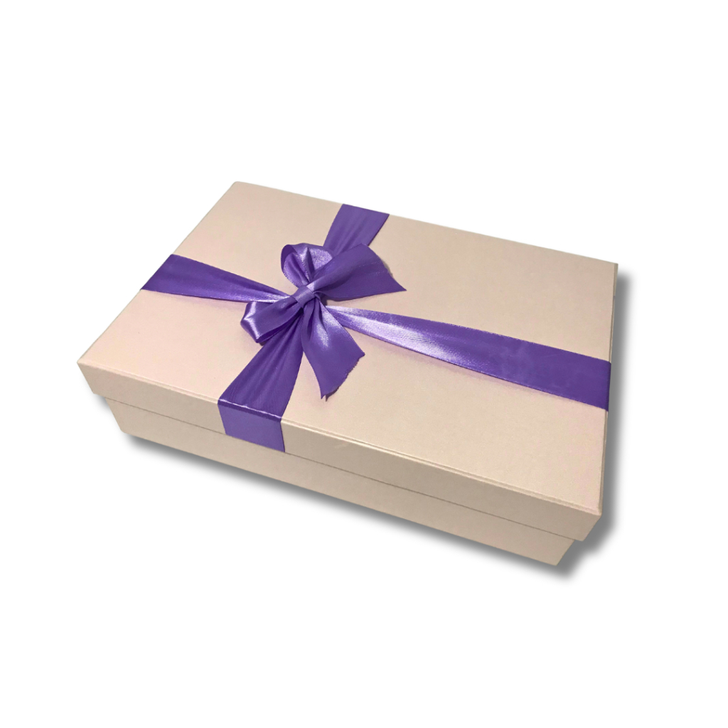 

Gift box / Kotak Kado Ungu Lilac Pita Ungu - Hanum Gift