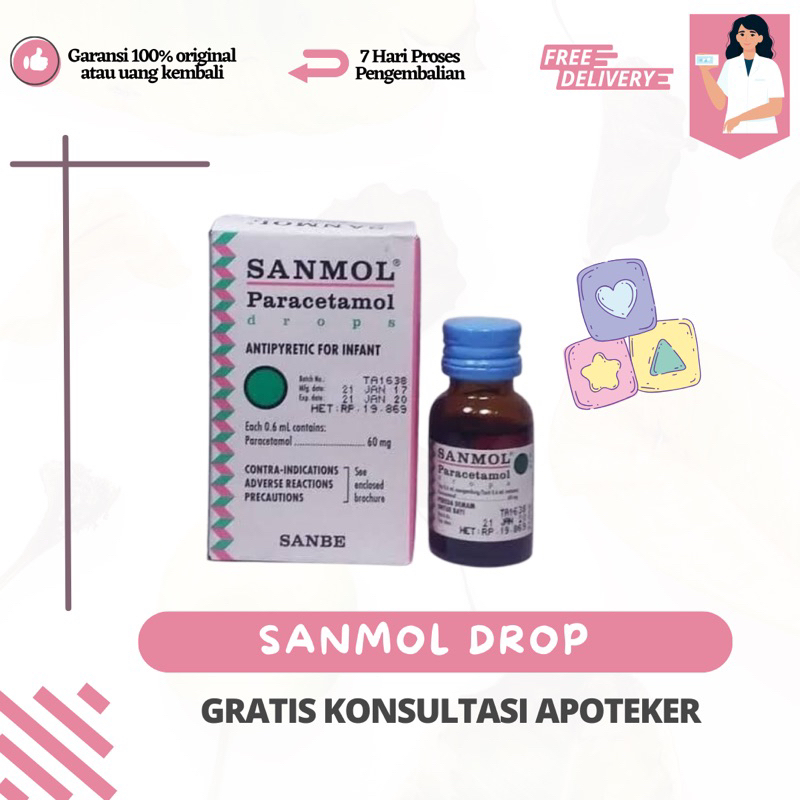 Sanmol drop Bayi dan Anak