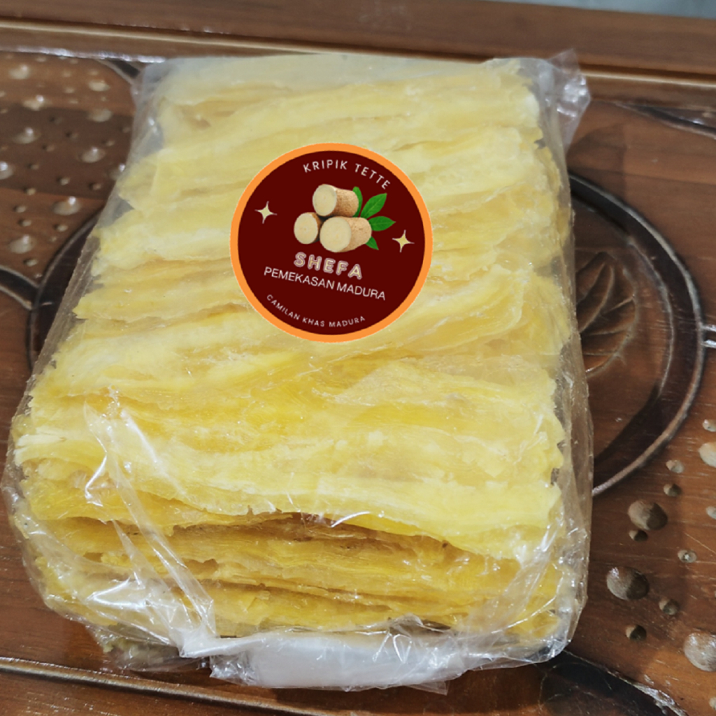 

KRIPIK TETTE JUMBO ISI 200 Rasa Original 100% Singkong