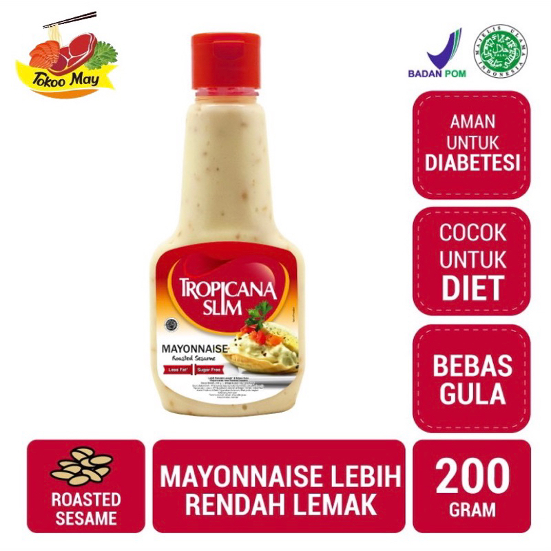 

Tropicana Slim Mayosauce Roasted Sesame 200ml