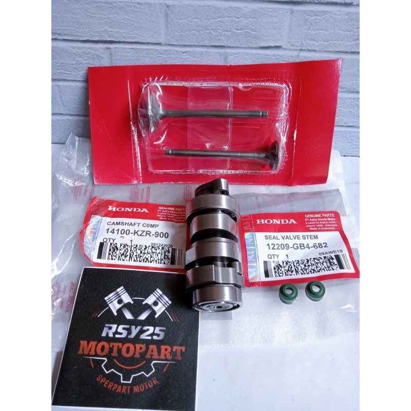 Paket Noken AS+Payung klep+Sil Klep Vario 125,Old,Vario 125 New Ori