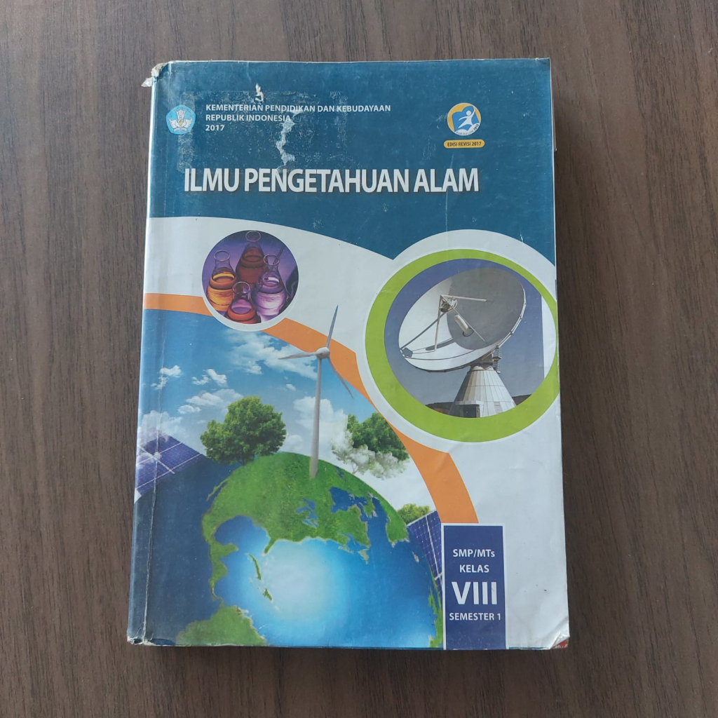 

BUKU PAKET ILMU PENGETAHUAN ALAM UNTUK SMP KELAS 8