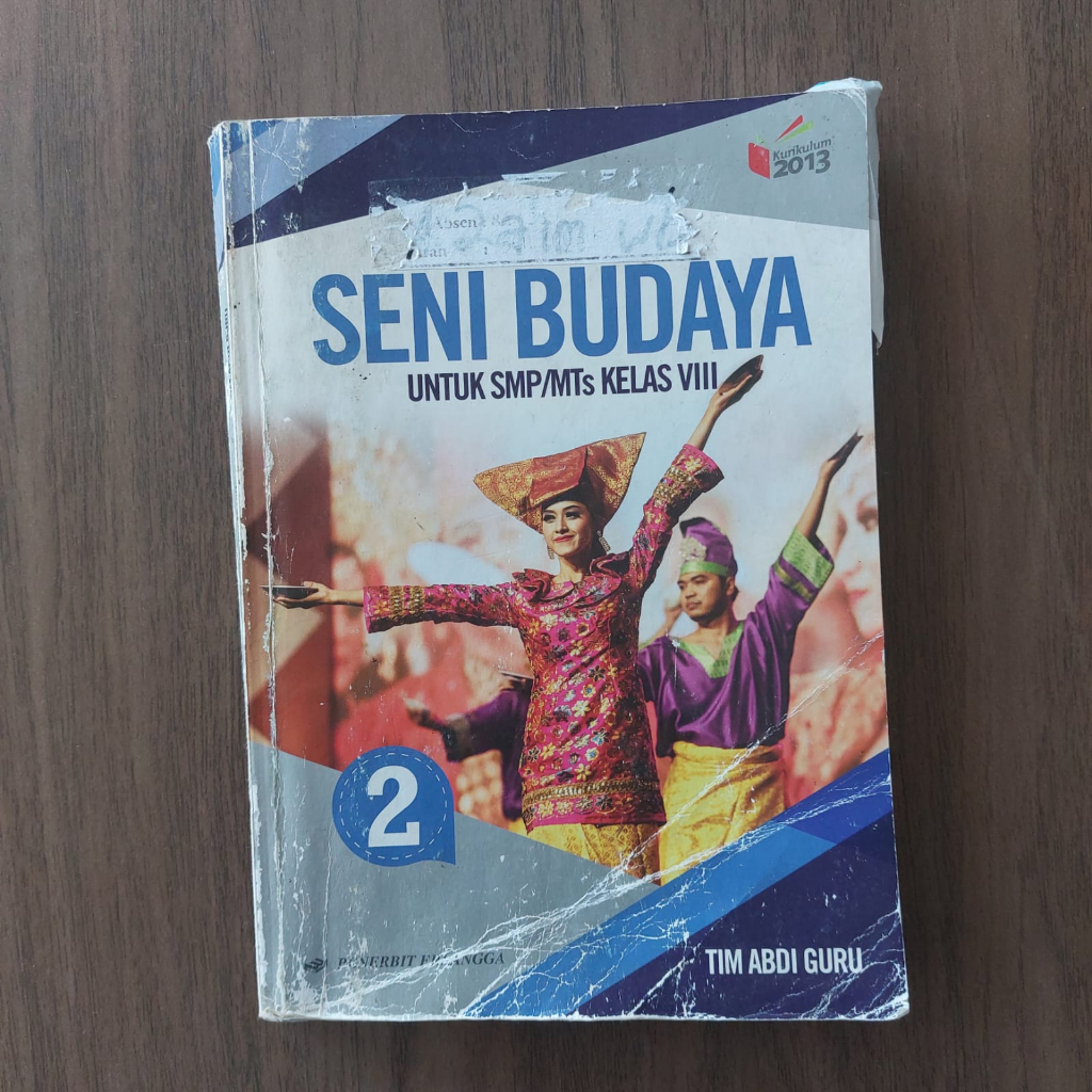 

BUKU PAKET SENI BUDAYA UNTUK SMP KELAS 8