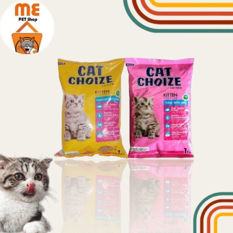 CAT CHOIZE Kitten 1kg Makanan kucing kering dry food live