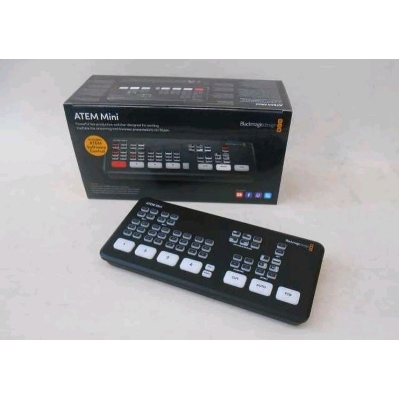 Blackmagic Design Atem Mini Video Live Streaming Switcher