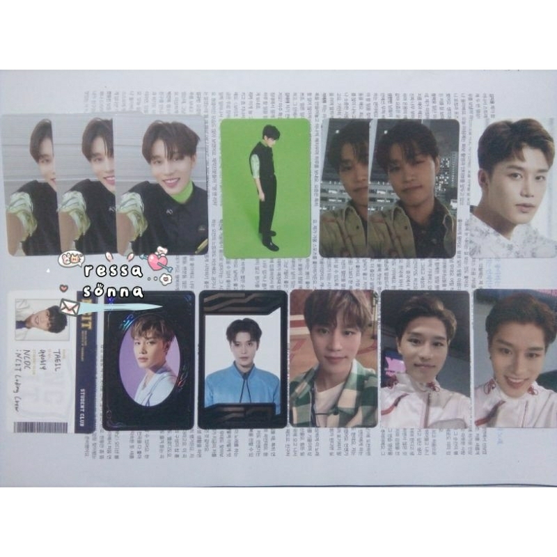 Photocard Official Moon Taeil NCT 127 Album Sticker Sticky Seoul City Universe Resonance Pt1 NCIT Id