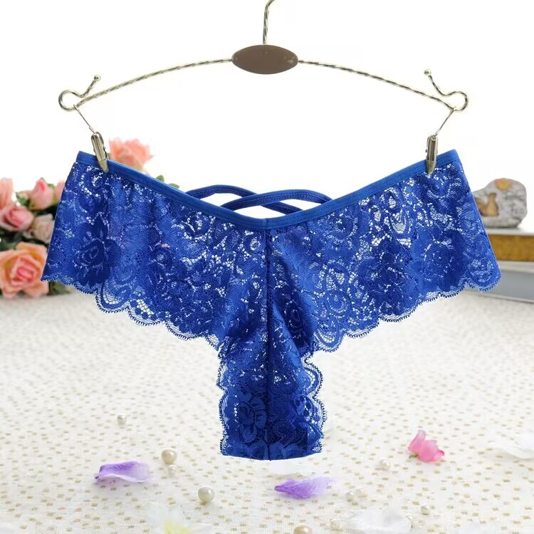 Dezenna Celana Dalam Lace Thong Seamless G String Brief Transparan 5C151