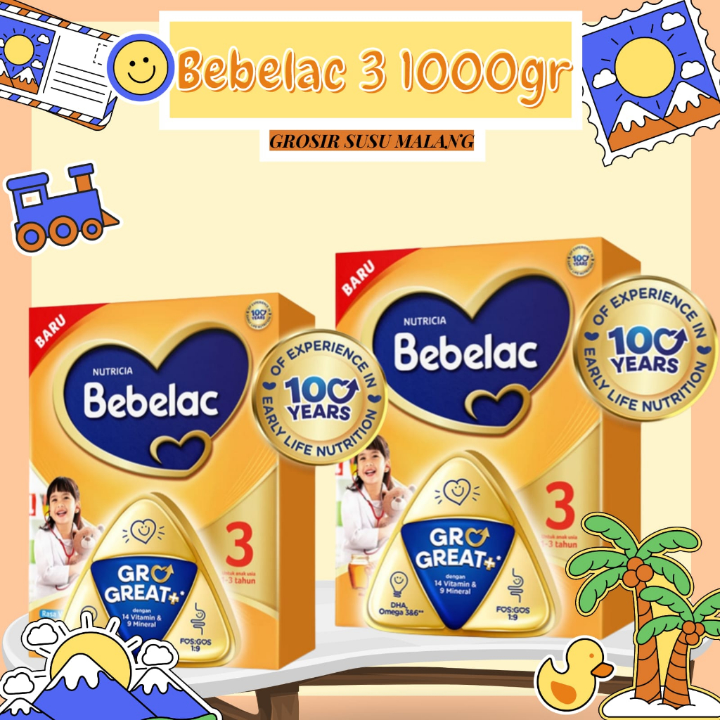 Bebelac 3 Madu , Vanila 1000gr