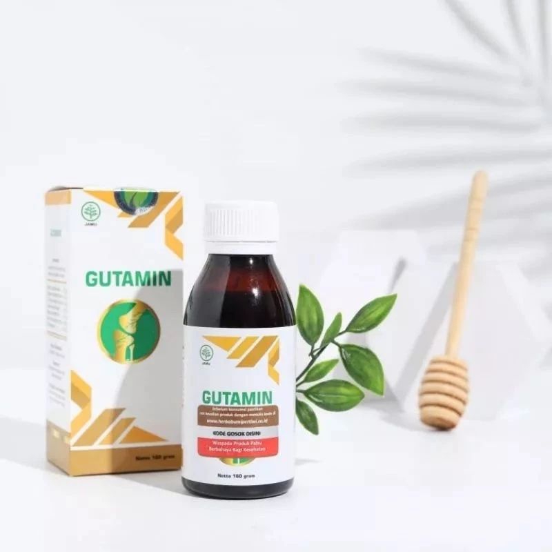 Madu Gutamin Asli Original Nyeri Sendi Tulang Kaki Otot Asam Urat Pinggang Herbal