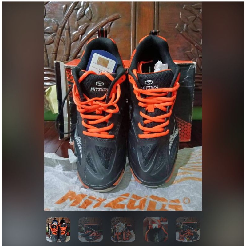 sepatu volley mitzuda