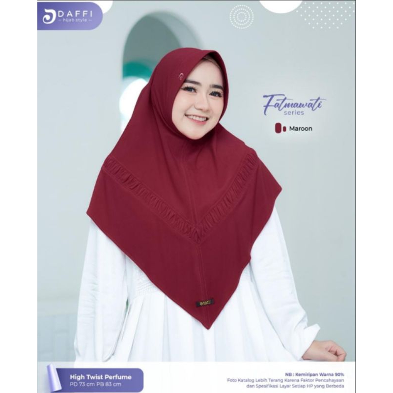 Daffi hijab style fatmawati