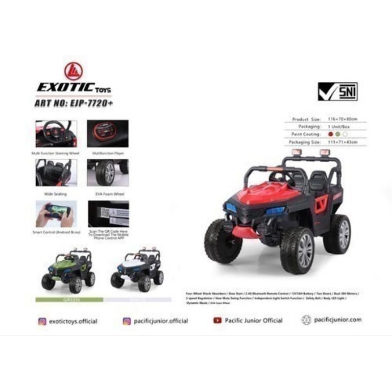 MOBIL AKI EXOTIC EJP-7720+